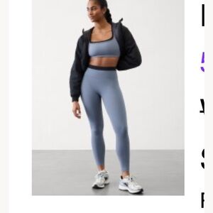 Athleta Slate Blue Leggings